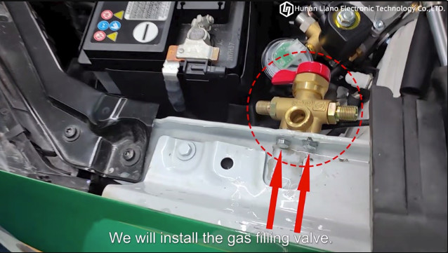 Latest company Cases about 3-3 गैस भरने वाले वाल्व को स्थापित करें