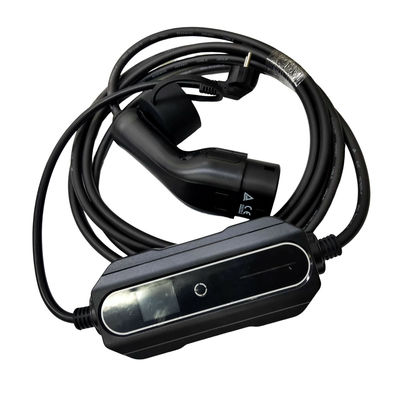 खरीदें EV पोर्टेबल चार्जर में IEC62196 मानक प्लग 1 चरण AC 16A एडजस्टेबल 3.5kw online manufacture