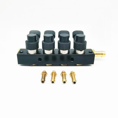 गुणवत्ता  1 Ω high speed 4 Cylinder LN-LHS04 LPG CNG Injector Rail For CNG / GPL Conversion Kits For All Cars फैक्टरी