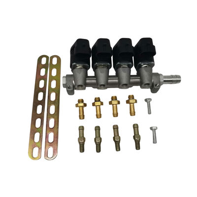 खरीदें 4 सिलेंडर LPG CNG मिश्र धातु इंजेक्टर 12V वोल्टेज और 2 ओम प्रतिरोध के साथ online manufacture