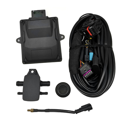 उन्नत और कस्टम कार्यों के साथ पेशेवर ब्लैक एलपीजी ECU ECU नियंत्रण