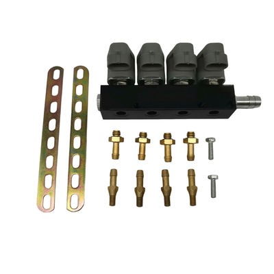 Good price मिश्र धातु इंजेक्टर रेल विभिन्न सिलेंडर विन्यासों के लिए लचीली असेंबली का दावा करता है ऑनलाइन